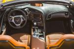 Chevrolet Corvette Stingray Convertible Orange Ray by Forgiato Wheels 2014 года